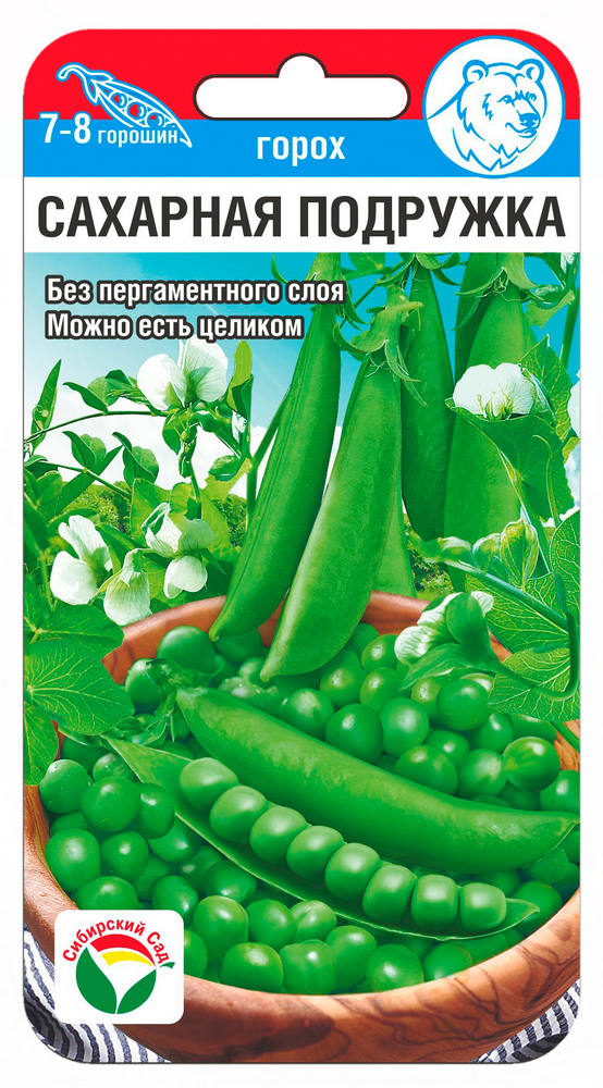 Горох Сахарная подружка 5г (Сиб Сад)