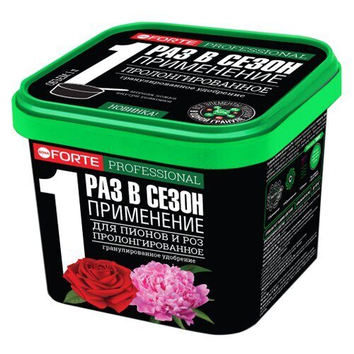 Бона Форте 1л ВЕДРО Розы Пионы с кремнием пролонгированное (БФ)(12шт)