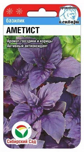 Базилик Аметист 0.5гр (Сиб Сад)
