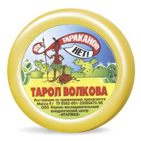 Тарол Волкова от тараканов (баночка) (Италмаз)(10шт)