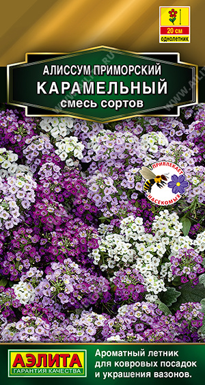 Алиссум Карамельный смесь однолетник 0,05г (Аэлита)