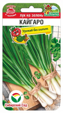 Лук на зелень Кайгаро 100шт (Сиб Сад)