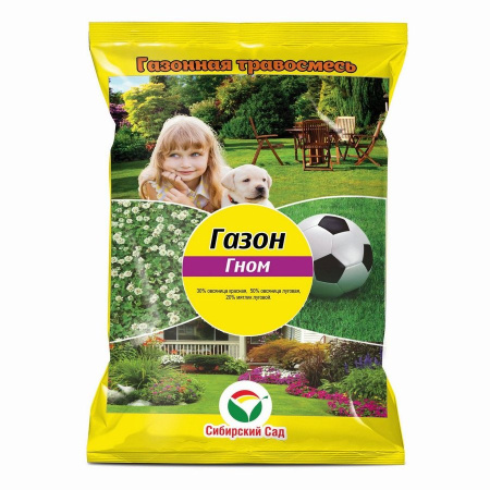 Газон Гном 500г (СибСад)(16шт) 