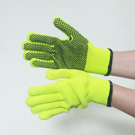 Перчатки ПВХ салатовые (Сиб Сад)(12шт) 