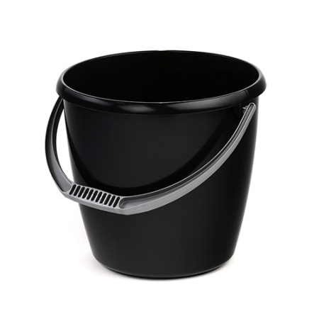 Ведро 10л пластик Удачное Эконом М115 (МатерПласт)(12шт)