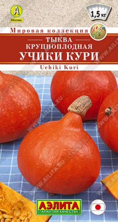 Тыква Учики кури  крупноплодная 1г (Аэлита)